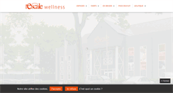 Desktop Screenshot of escale-wellness.be